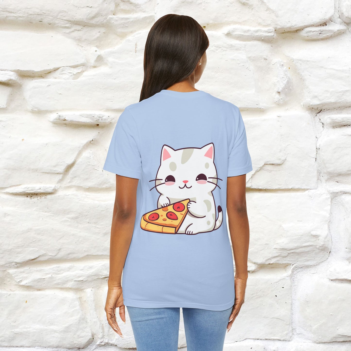 "I Love Pizza"| Cat T-shirt | Nunu&Miao Studio