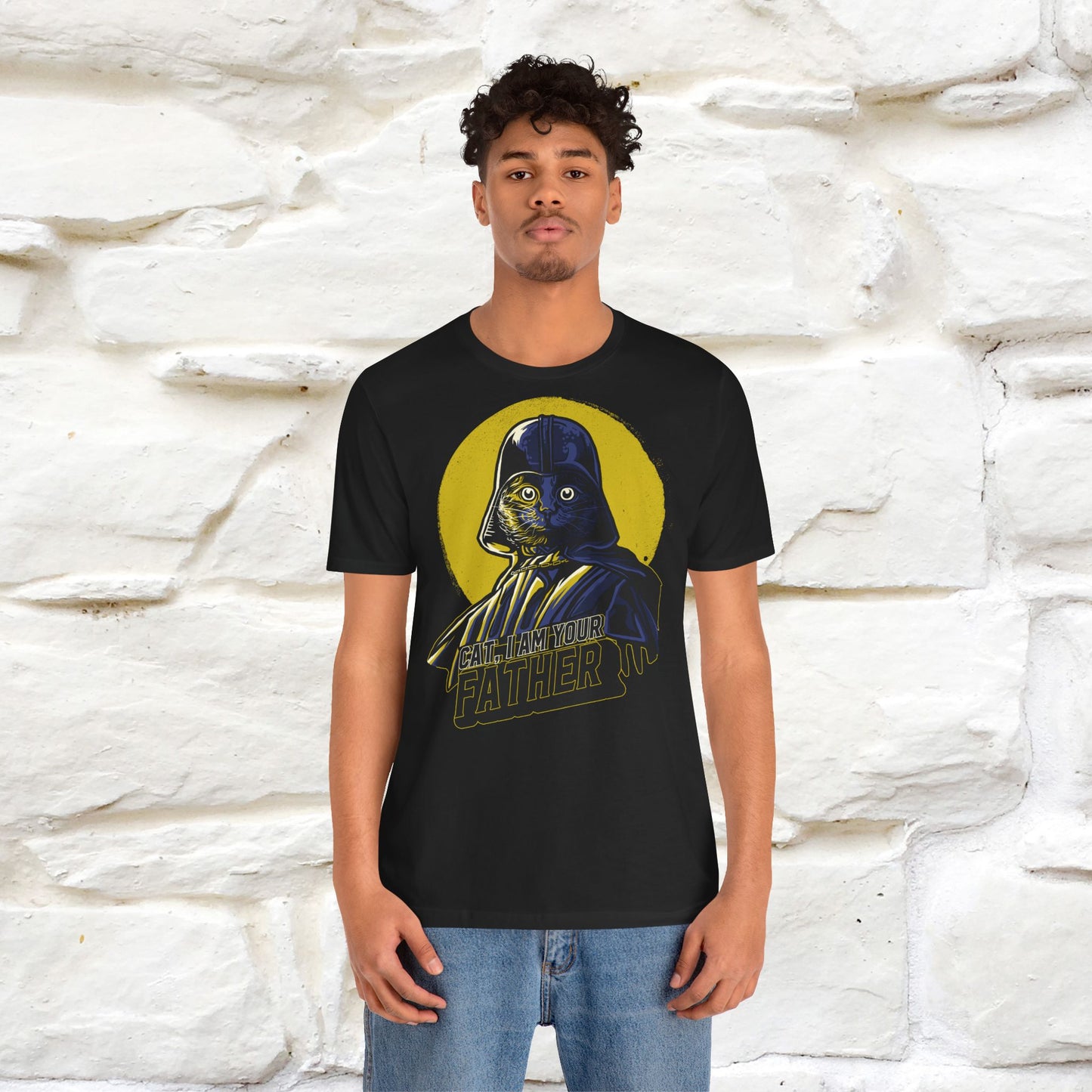 Cat I Am Your Father T-Shirt | Fun Cat & Movie Parody Tee for Men & Women | 100% Cotton