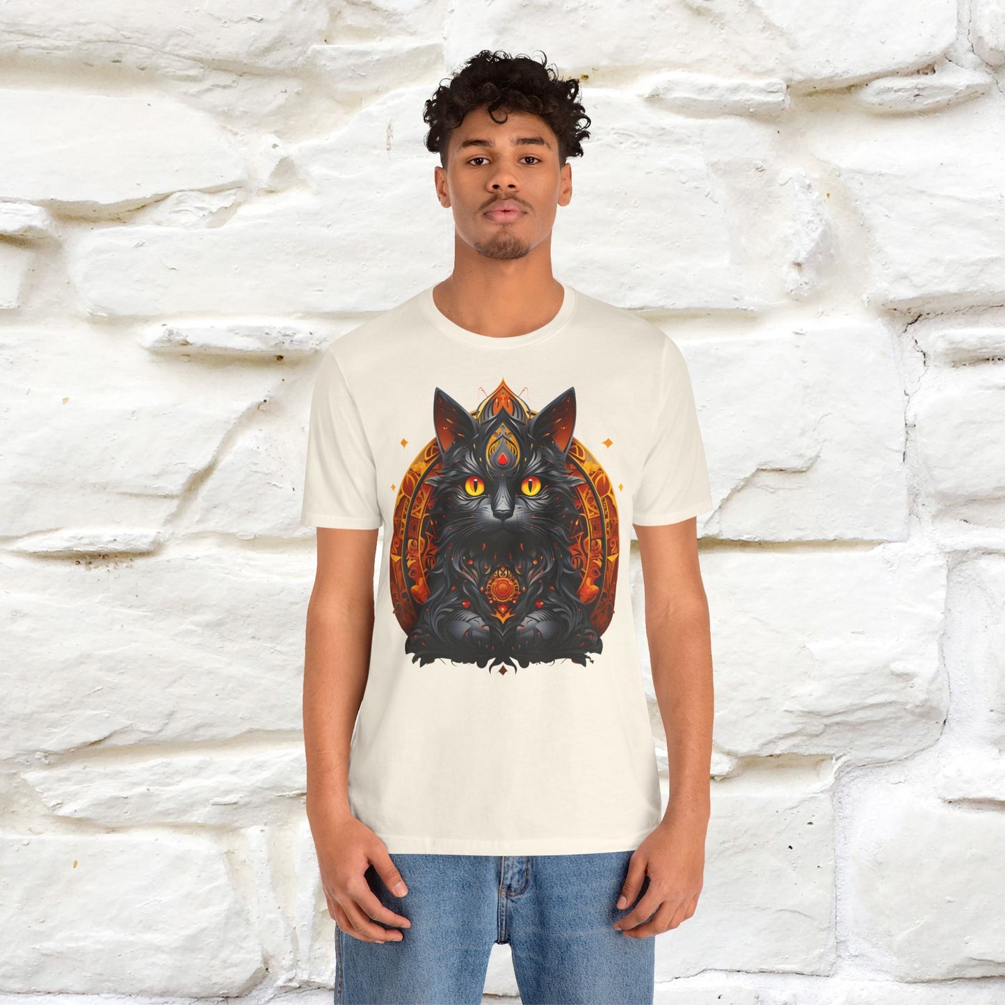 "Black Cat  T-Shirt for Men & Women | 100% Cotton* | Purrfect Cat Lover Tee 🐾"