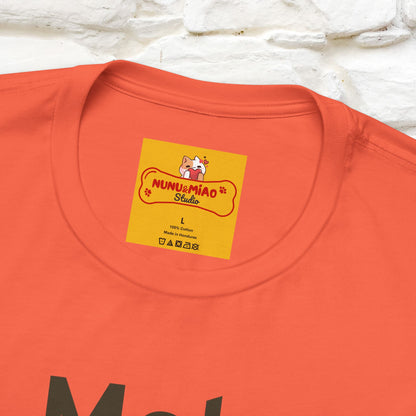 "Meh" Cute T-shirt |Nunu&Miao Studio