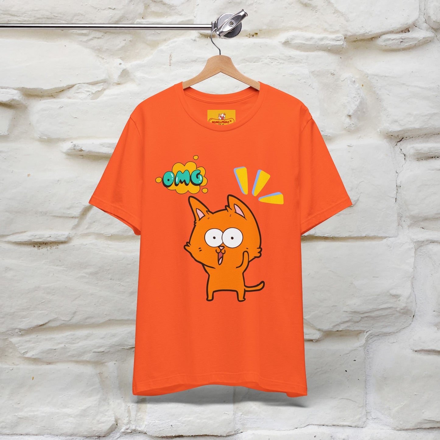''Oh My God'' Cat T-Shirt | Nunu&Miao Studio - Nunu&Miao Studio