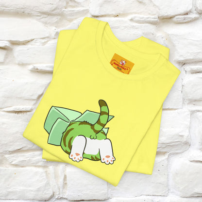 "Think outside the box? No thanks." Cat T-Shirt | Nunu&Miao Studio