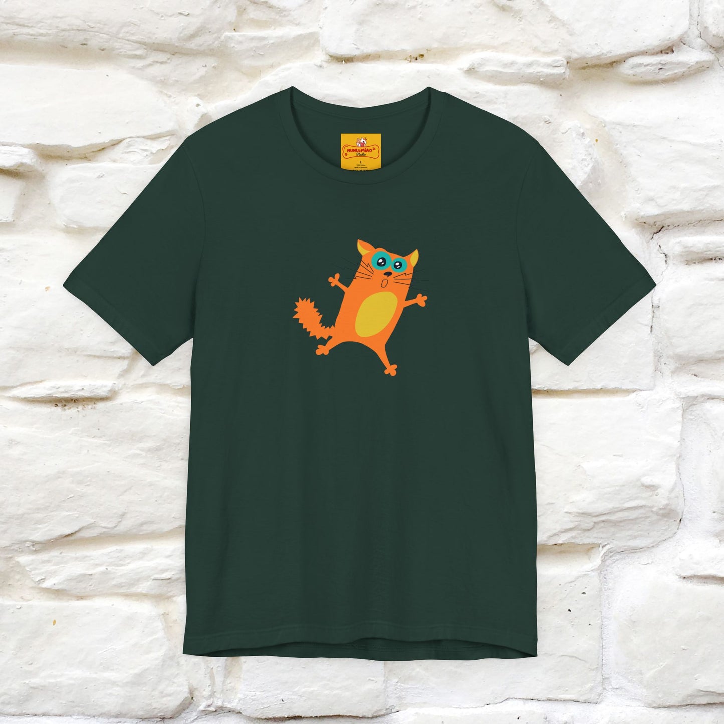 "It Always Seems Impossible Until It’s Done" Cat T-Shirt| Front & Back Design | Nunu&Miao Studio