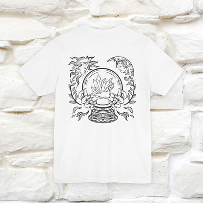 ''The Cristal'' Cat T-Shirt Front and Back Design | Nunu&Miao Studio