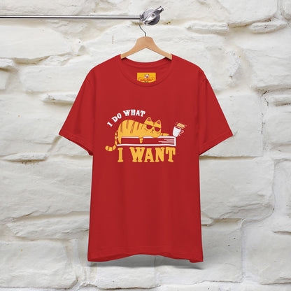 "I Do What I Want" Cat T-Shirt | Nunu & Miao Studio