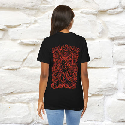 "Superbia'' Cat T-Shirt Front and Back Design | Nunu&Miao Studio