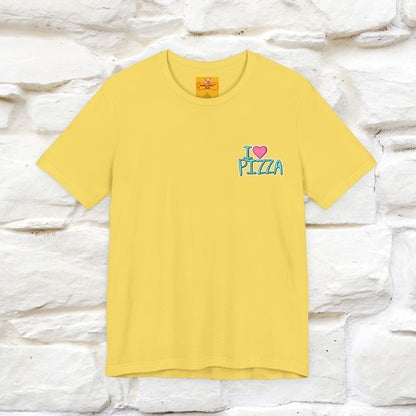 "I Love Pizza"| Cat T-shirt | Nunu&Miao Studio