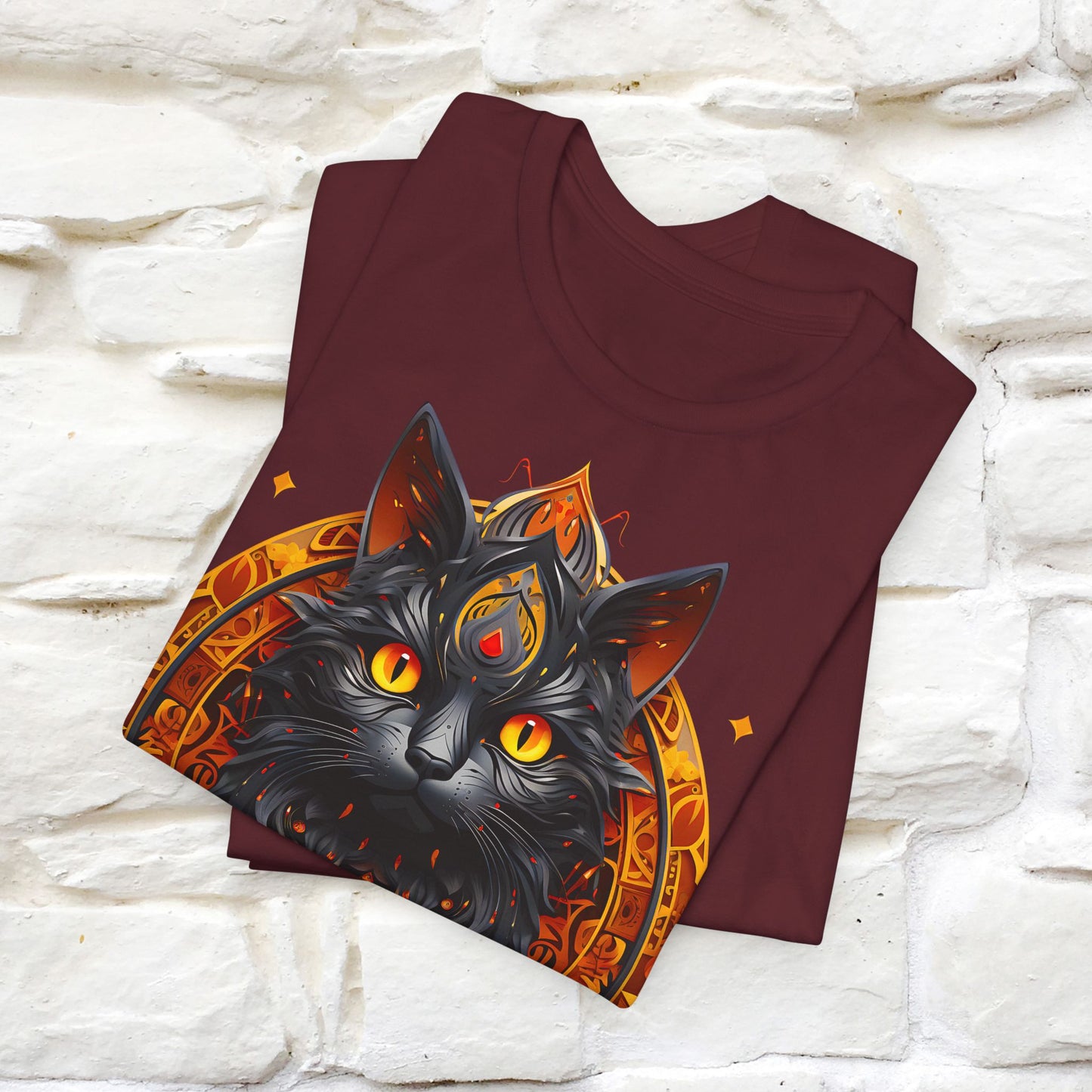 "Black Cat  T-Shirt for Men & Women | 100% Cotton* | Purrfect Cat Lover Tee 🐾"