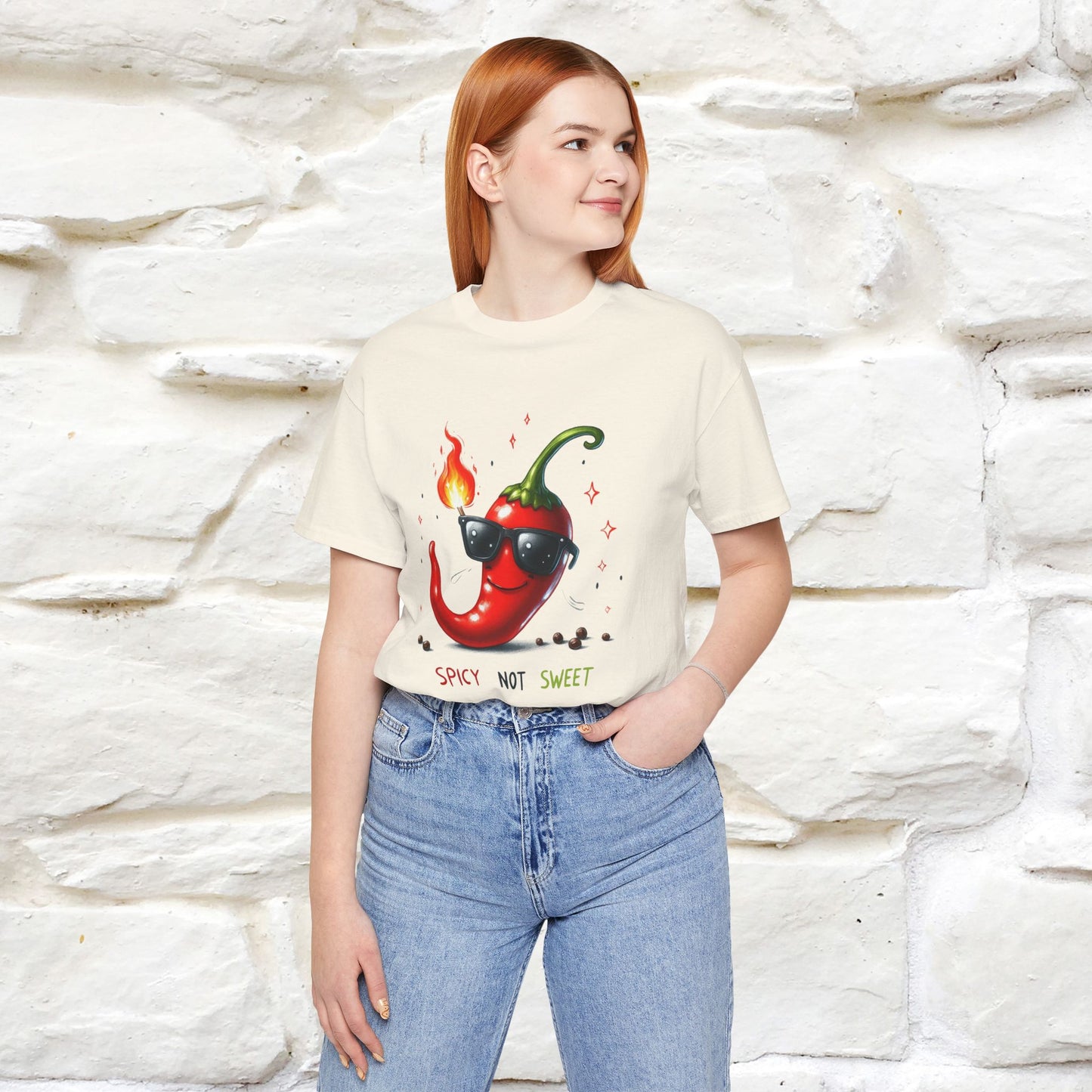 "Spicy Not Sweet" |Funny T-Shirt | Nunu&Miao Studio