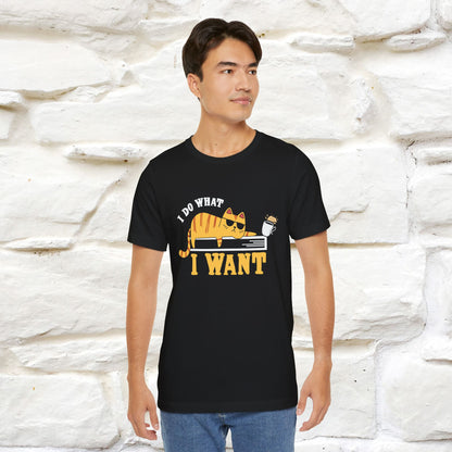 "I Do What I Want" Cat T-Shirt | Nunu & Miao Studio