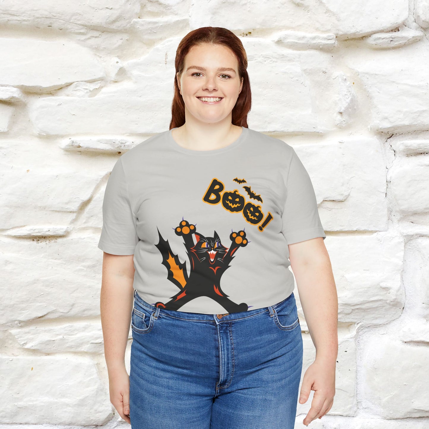 "Boo" Cat  T-shirt |Nunu&Miao Studio
