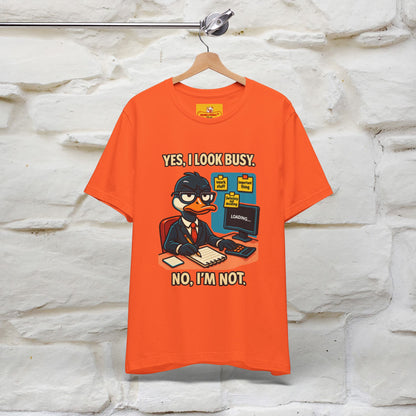 ''Yes, I Look Busy. No I'm Not.''|  Sarcastic Cat T-Shirt | Nunu&Miao Studio