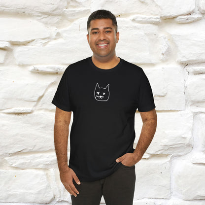 "Caos'' Cat T-Shirt Front and Back Design | Nunu&Miao Studio