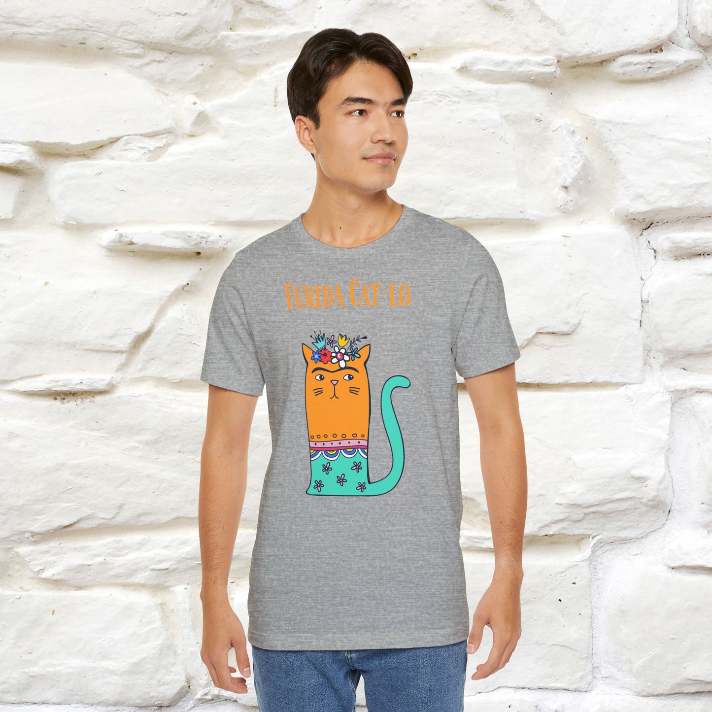 "Furida Cat-Lo'' Cat T-Shirt for Men & Women | 100% Cotton*🐾