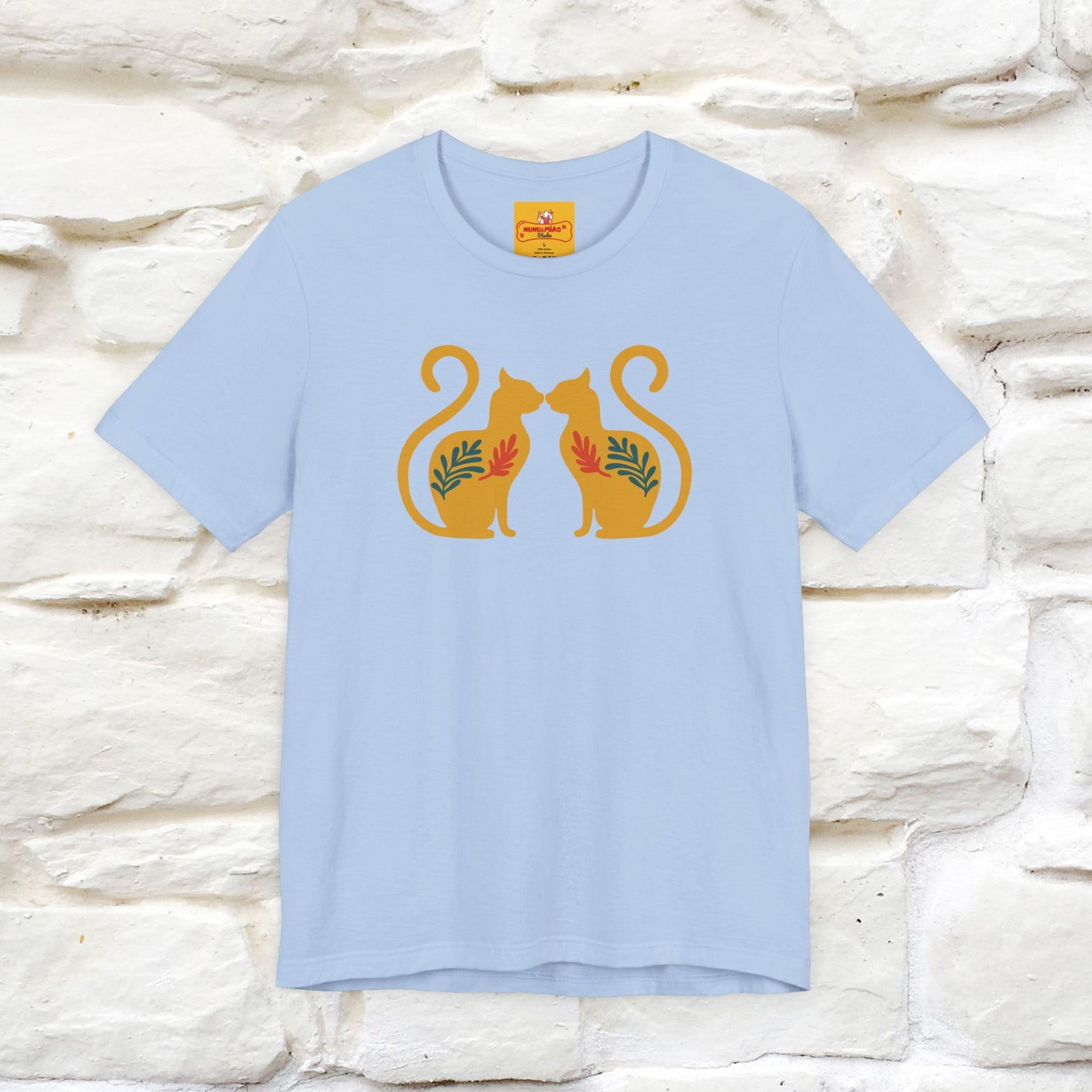 ''Power'' | Cat T-Shirt Front and Back Design | Nunu&Miao Studio