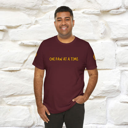 "Life Is A Journey'' Cat T-Shirt | Front & Back Design | Nunu&Miao Studio