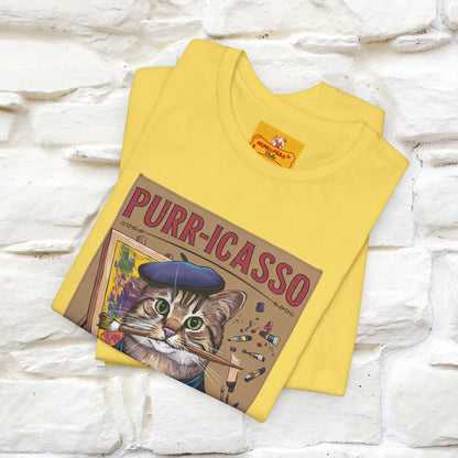 ''Purr-Icasso Masters Of Meows'' | CatT-Shirt | Nunu&Miao Studio