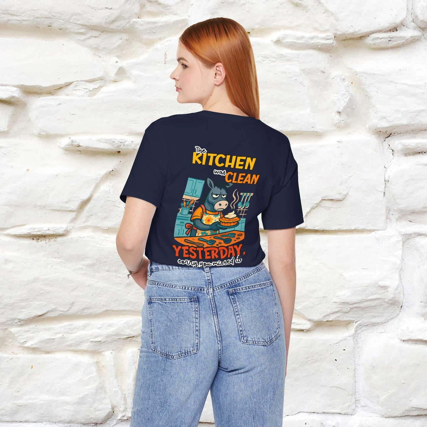"The Kitchen Was Clean... " |Funny T-Shirt | Nunu&Miao Studio