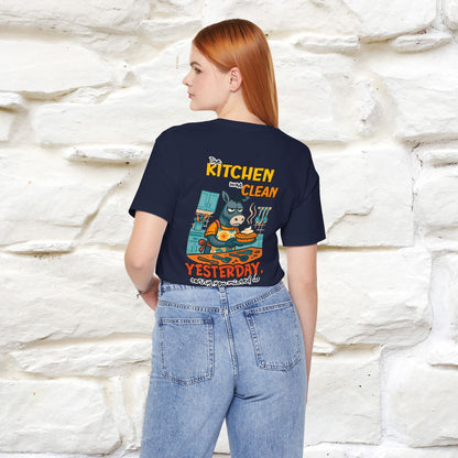 "The Kitchen Was Clean... " |Funny T-Shirt | Nunu&Miao Studio