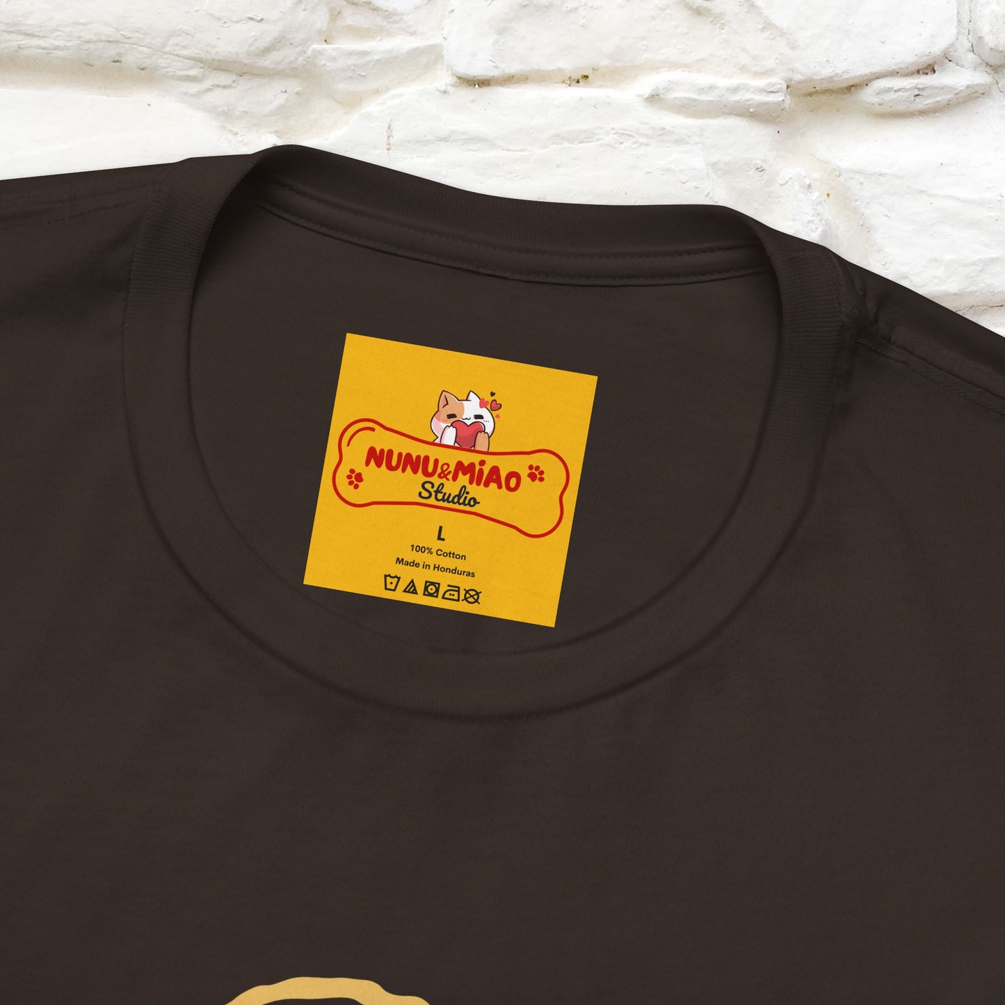 "Mandala Cat'' Cat T-Shirt Front and Back Design | Nunu&Miao Studio