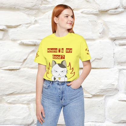 ''Where Is My ....?"  Cat T-shirt| Nunu&Miao Studio