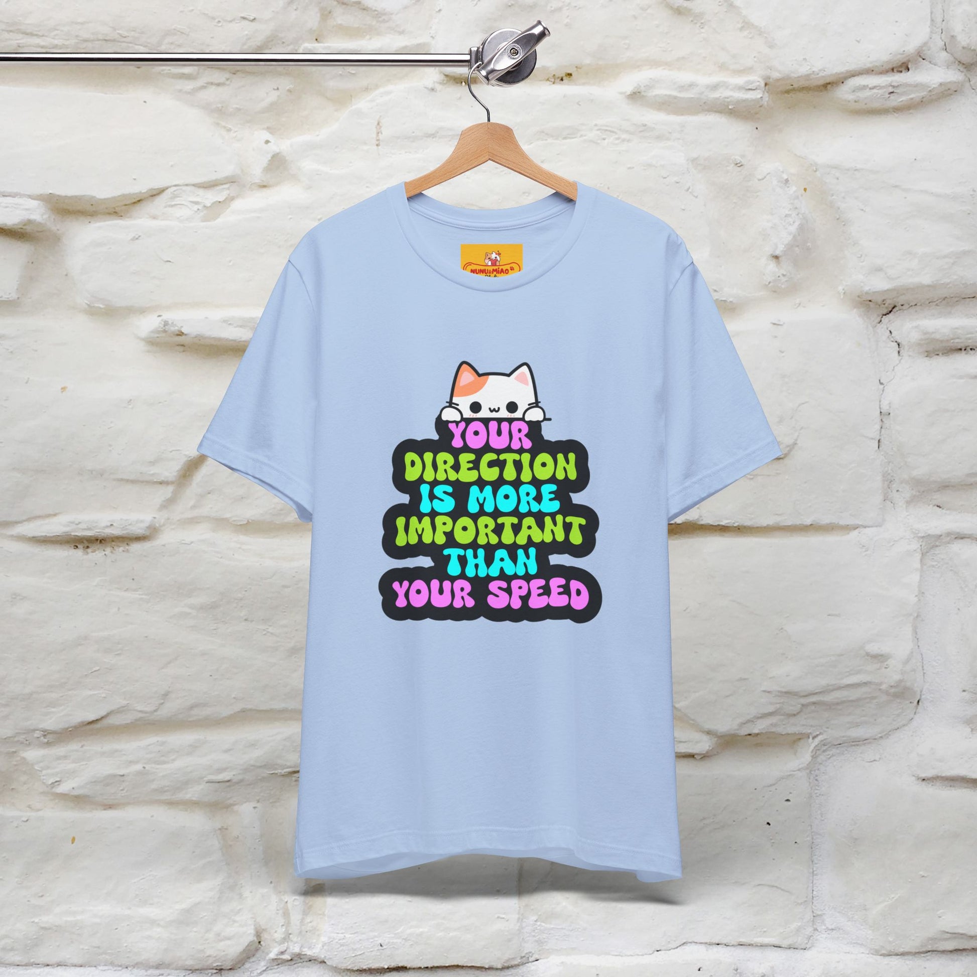 "Your Direction Is More ..." |  Cat T-shirt | Nunu&Miao Studio - Nunu&Miao Studio