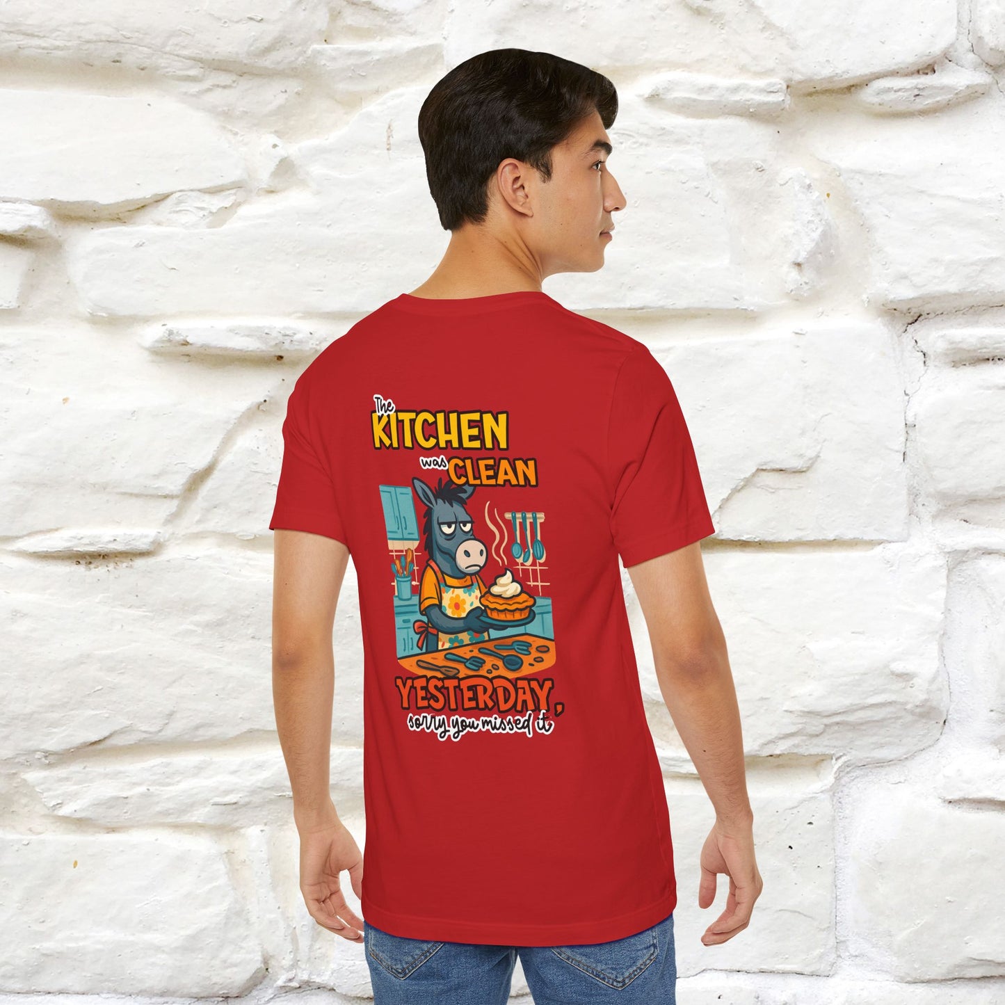 "The Kitchen Was Clean... " |Funny T-Shirt | Nunu&Miao Studio