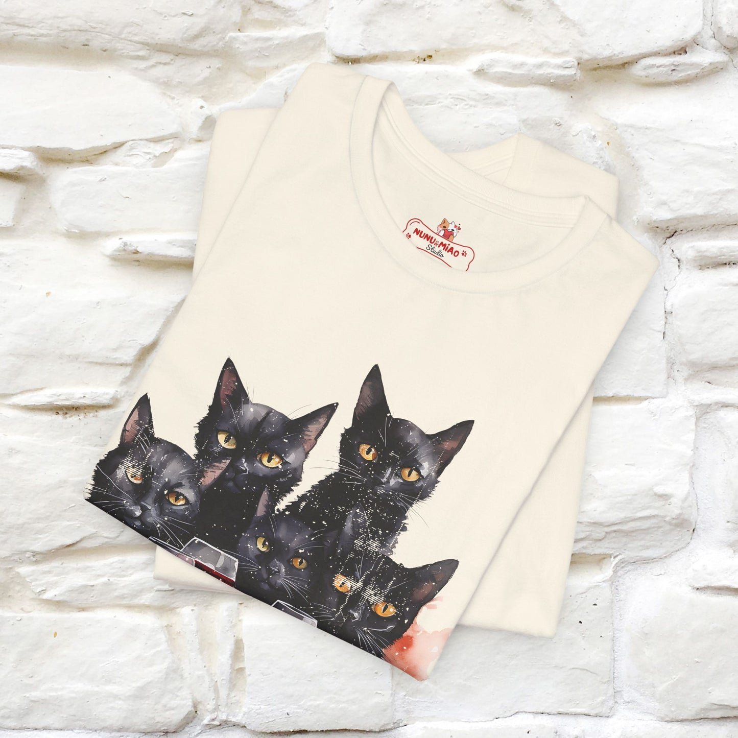 "Black Catty Cocktails" T-Shirt for Men & Women | 100% Cotton*