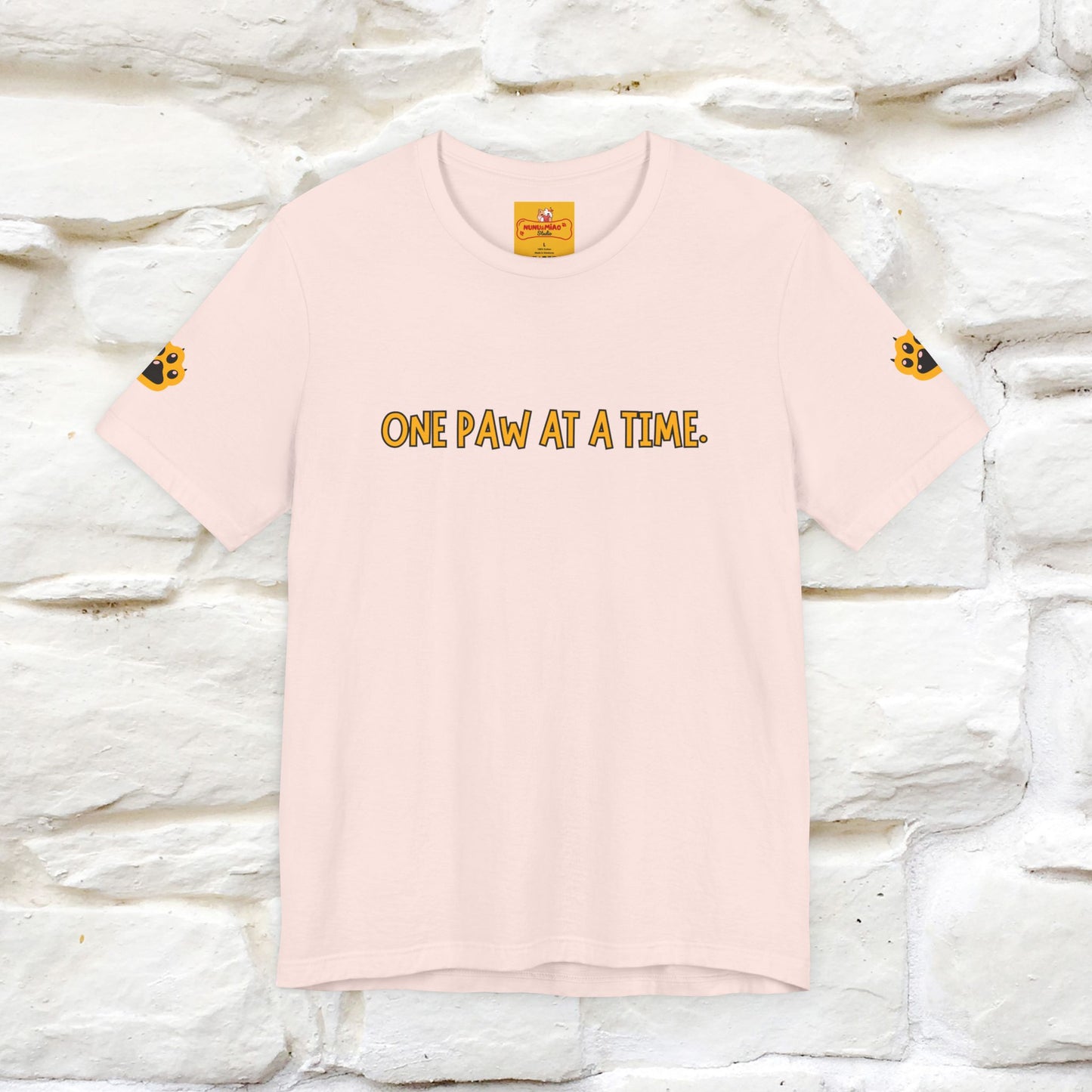 "Life Is A Journey'' Cat T-Shirt | Front & Back Design | Nunu&Miao Studio