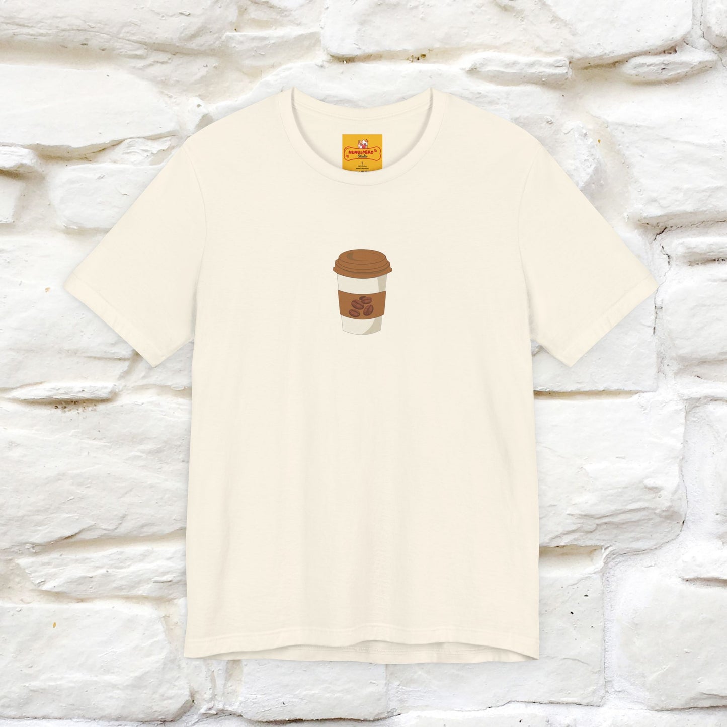 "Where Is My Coffe?" Cat T-Shirt | Front & Back Design | Nunu&Miao Studio