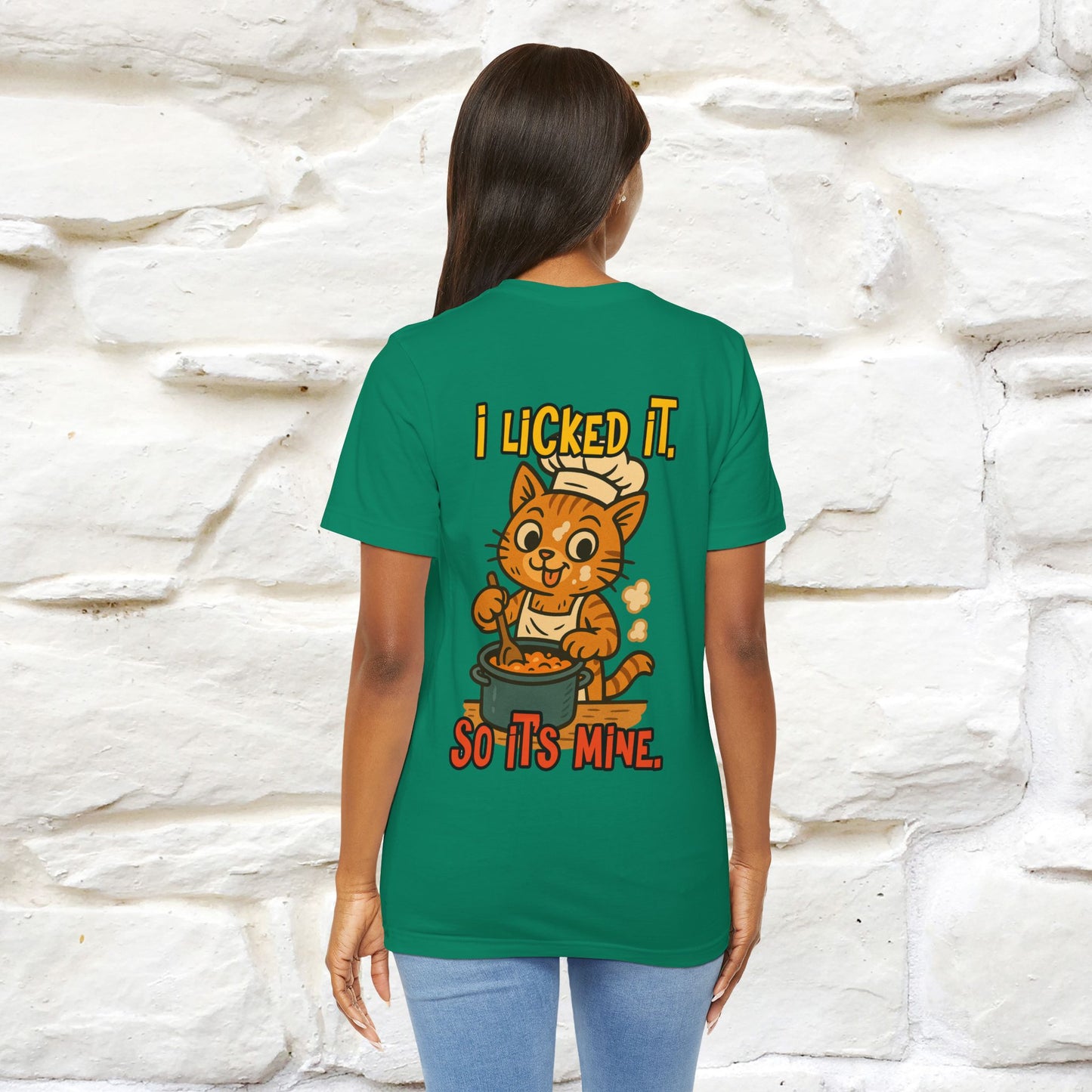"I Licked It. It's Mine  " |Cat T-Shirt | Nunu&Miao Studio