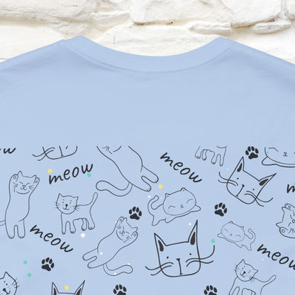 "Antidepressants" Cat T-Shirt | Front & Back Design | Nunu&Miao Studio