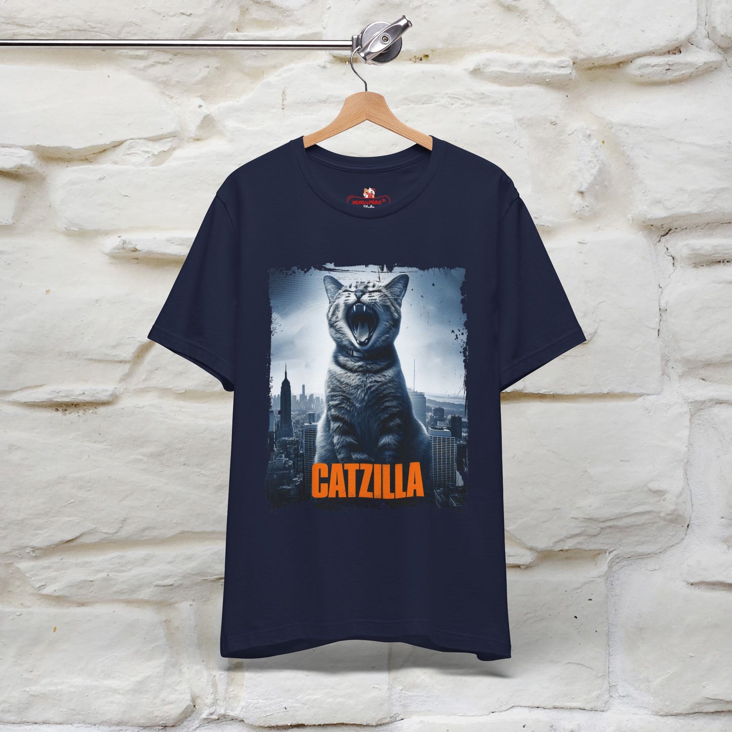 Catzilla T-Shirt | Fun Monster Cat Tee for Men & Women | 100% Cotton*