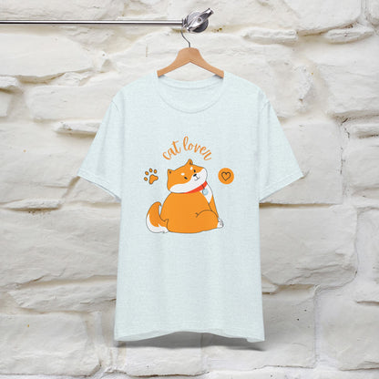 "Cat Lover" T-Shirt for Men & Women | 100% Cotton | Purrfect Gift for Cat Enthusiasts