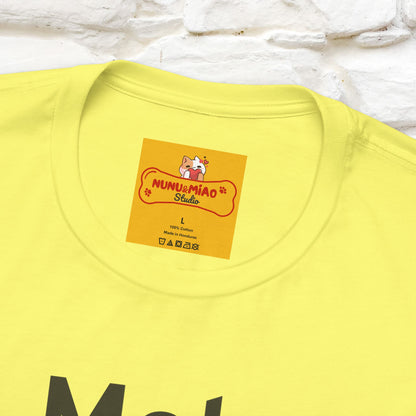 "Meh" Cute T-shirt |Nunu&Miao Studio