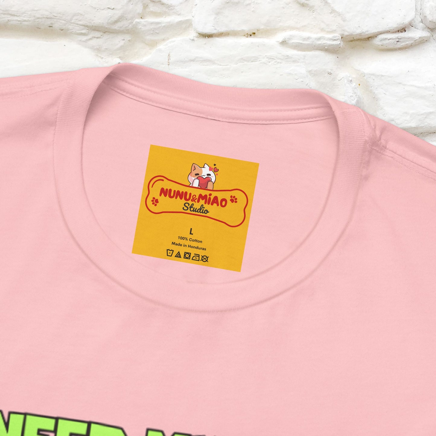 "I Need My Beer Right Meow!" Cat  T-shirt |Nunu&Miao Studio