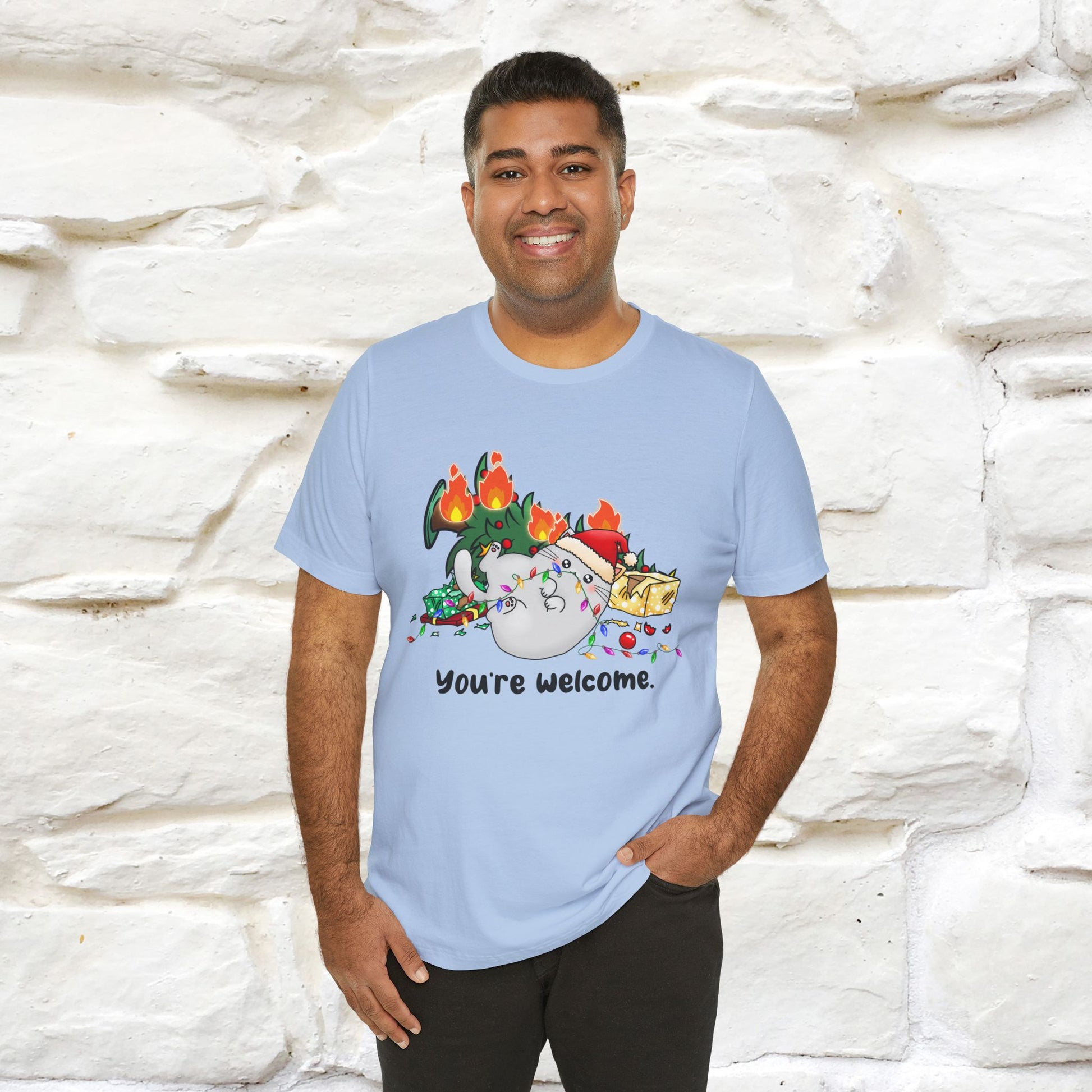 You're Welcome | Sarcastic Cat Christmas Shirt  |Nunu&Miao Studio - Nunu&Miao Studio