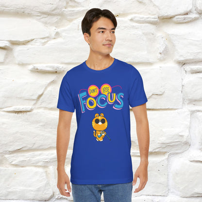 ''Don’t Lose Focus'' Cat T-Shirt | Nunu&Miao Studio
