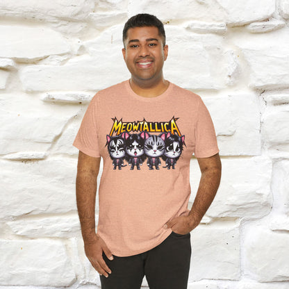 Meowtallica T-Shirt | Rock-Inspired Cat Tee for Men & Women | 100% Cotton*