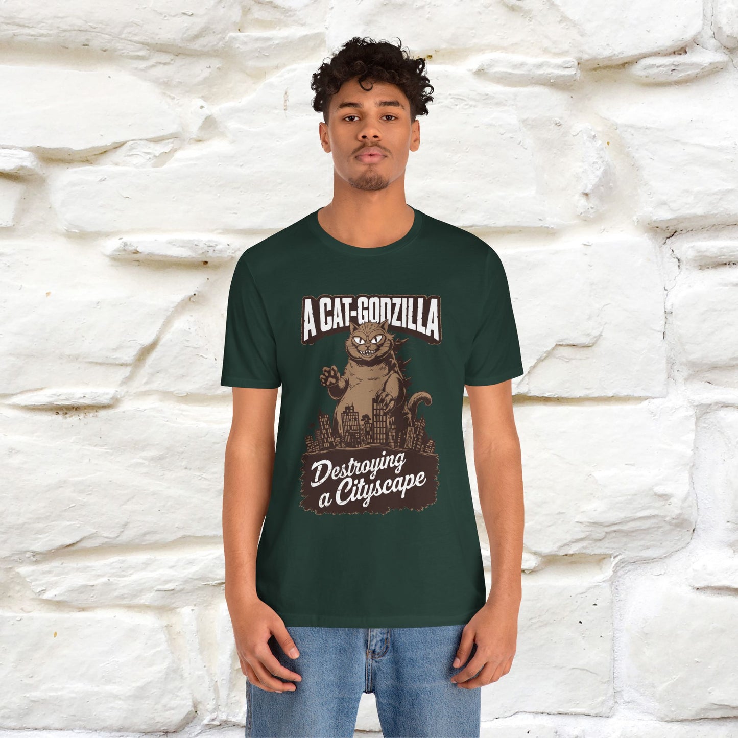 ''A Cat-Godzilla ''| CatT-Shirt | Nunu&Miao Studio