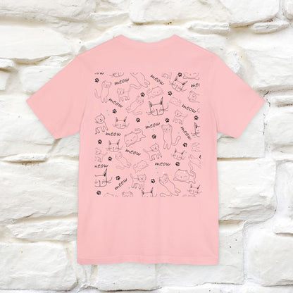 "Antidepressants" Cat T-Shirt | Front & Back Design | Nunu&Miao Studio