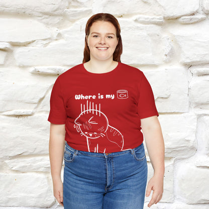"Where Is My Tuna?" Cat T-Shirt | Nunu&Miao Studio - Nunu&Miao Studio