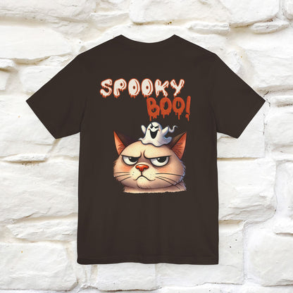 ''Spooky Boo'' T-shirt for Man and women Front And Back Design 100% Cotton*