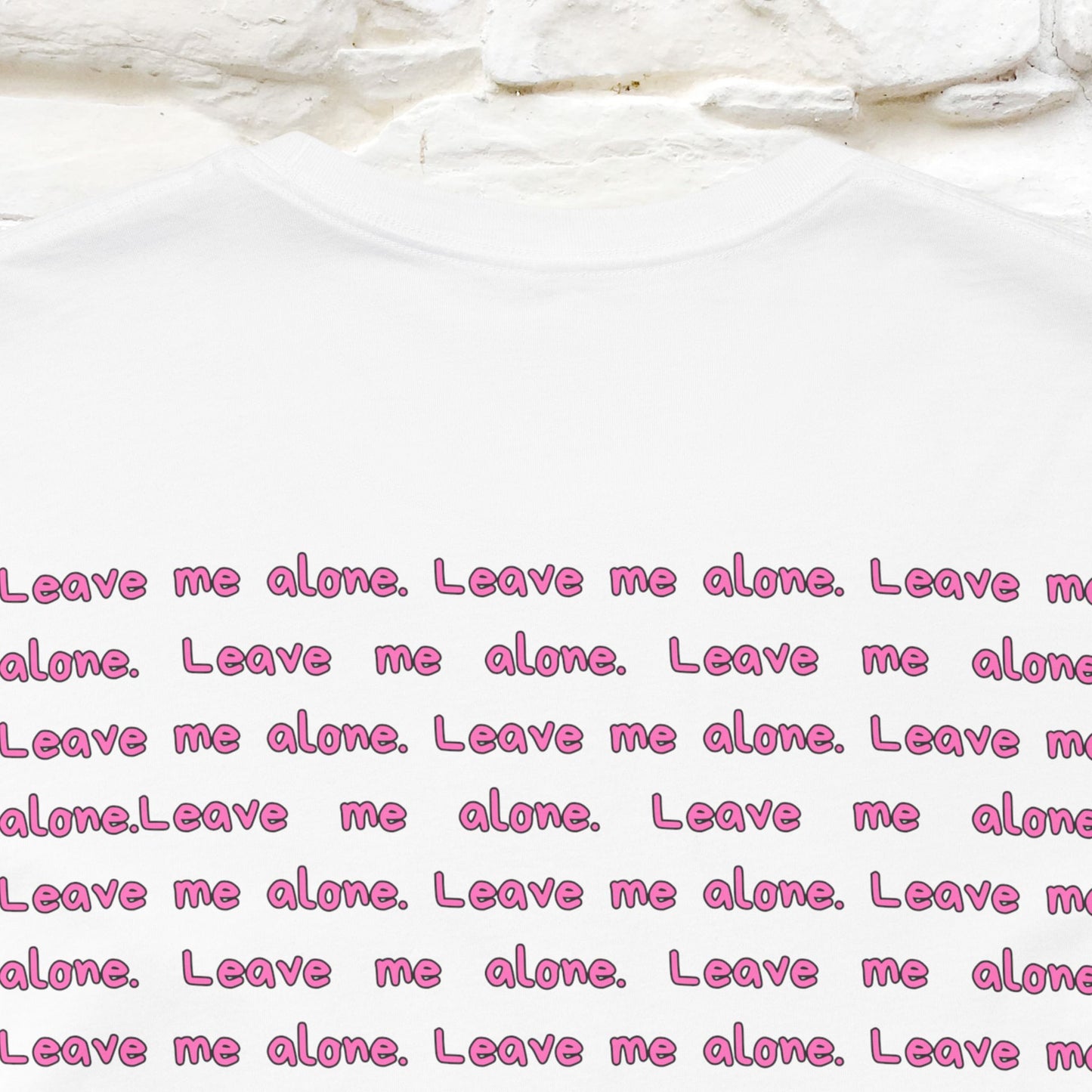 ''Leave Me Alone'' Cat T-Shirt | Nunu&Miao Studio
