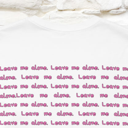 ''Leave Me Alone'' Cat T-Shirt | Nunu&Miao Studio