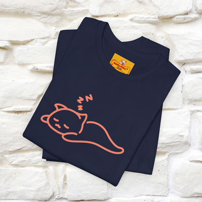 ''You Gotta Keep Going To Keep Growing" Cat T-Shirt| Front & Back Design | Nunu&Miao Studio - Nunu&Miao Studio