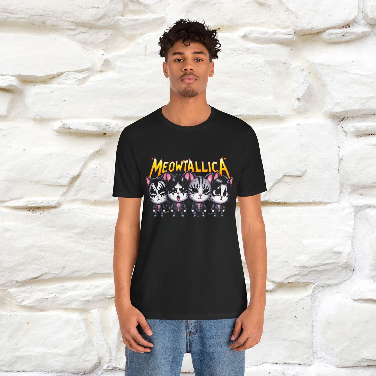 Meowtallica T-Shirt | Rock-Inspired Cat Tee for Men & Women | 100% Cotton*