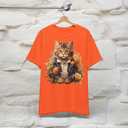 ''Garden Guardian'' Cat T-shirt for Women 100% Cotton* - Nunu&Miao Studio