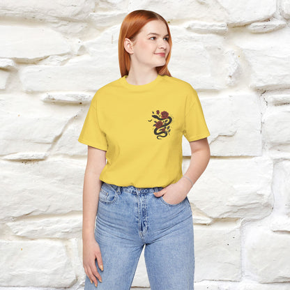 "The Rose and The Snake " Halloween T-shirt |Nunu&Miao Studio
