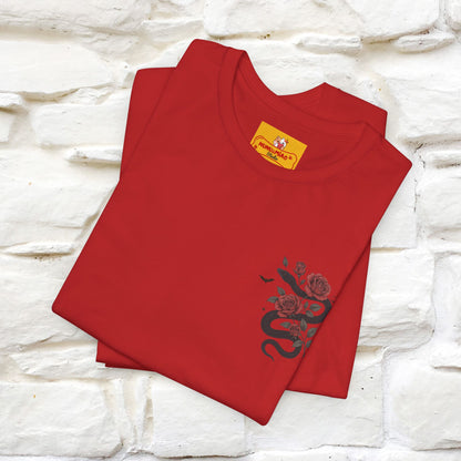 "The Rose and The Snake " Halloween T-shirt |Nunu&Miao Studio